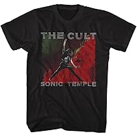 Amazon.com: The Cult Sonic Temple Album Cover Adult Short Sleeve T